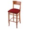 Holland Bar Stool Co 25" Counter Stool, Medium Finish, Graph Ruby Seat 316025Med016 - alternate 1